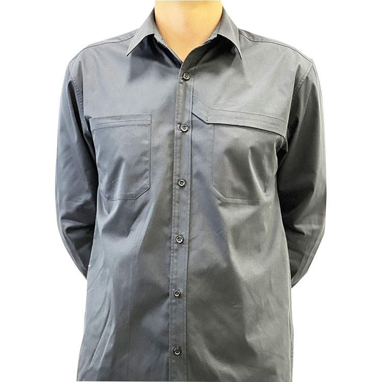 Multi Colors To Choice Design Fabric Made Short Sleeve Zipper Work Uniform Custom Tactical Security Shirts