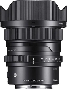 Objectif 24mm F2 DN Contemporary pour monture E (APS-C) Grande ouverture deux fois plus lumineuse que F/4 Offrant plus de contrôle et une profondeur de champ expressive - Product Image 1