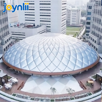 Structure de membrane ETFE pour écran ciel commercial de grande taille, personnalisable, à forme spéciale et à cadre spatial