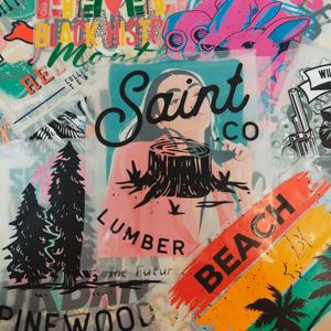 Autocollants de transfert d'impression sur écran personnalisés, vinyle plastisol, étiquettes de transfert thermique, transferts DTF, numéro de maillot, nom, logo pour vêtements - Product Image 6