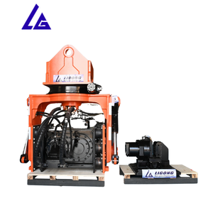 PC200 efficiente martello vibrante rotante a 360 ° inclinabile a 90 ° per l'installazione di Pile da costruzione - Product Image 2