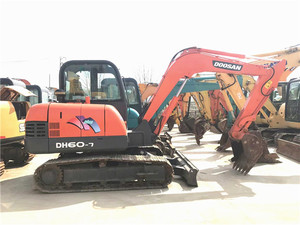 Offre Spéciale original Doosan DH60-7 pelle sur chenilles pelle utilisée Doosan Dx55 Dx60-7 Dx60-9 Dh60 Dx80 Dh80 à vendre - Product Image 3