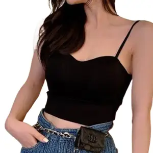 Summer vest same style beauty back camisole beauty back integrated chest pad outer wear inner wear women's camisole