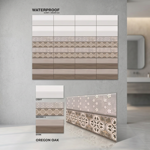 Azulejos de Porcelana Digitales de la Mejor Calidad, 300x600mm, Diseño Tristone, Antideslizantes, para Baño, Interiores, Exteriores y Sala de Estar - Product Image 6
