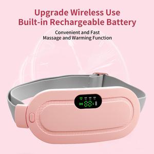 0728 Soft Touch Waist Heating <b>Pad</b> with Reusable Battery for Endometriosis Support and Chronic Pain Relief in <b>Bed</b> - Product Image 3