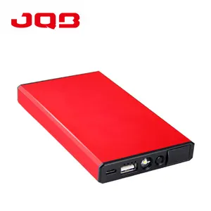 JQB Car Jump Starter Mini batteria Booster 12V 300A custodia in alluminio strumento di emergenza automatico portatile