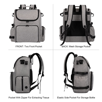 Sac à dos d'extérieur de luxe pour animaux de compagnie Bagages Tapis de voyage portable avec sac de transport Tapis de sol confortable pour animaux de compagnie
