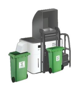 Máquina de degradación de <span class=keywords><strong>residuos</strong></span> de cocina de alta eficiencia las 24 horas, capacidad de 3 toneladas con tecnología de fermentación microbiológica - Product Image 1