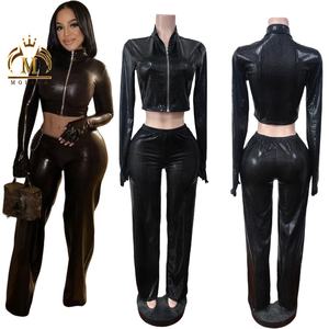 Neuheiten Damen-Sets Schlangen-Patchwork Crop-Jacke Lange Hose <span class=keywords><strong>2</strong></span>-Teiliges Set Y2K Sexy Club Zweiteiler Damen-Outfits 2026 - Product Image 6