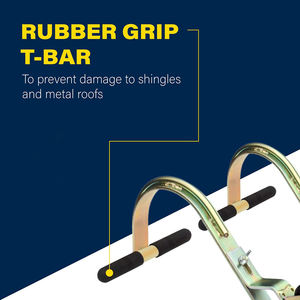 Poignée en caoutchouc antidérapante JH-Mech, adaptée à l'escalade des toits raides, crochet d'échelle de toit en métal robuste - Product Image 3