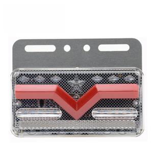 Feux latéraux universels pour remorque de camion, 12V 5W LED, étanches, avec guide de lumière et lampe de sol - Product Image 5