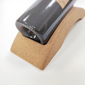 Casier à vin en bois Porte-bouteille en liège naturel Casier à vin en liège écologique - Product Image 3