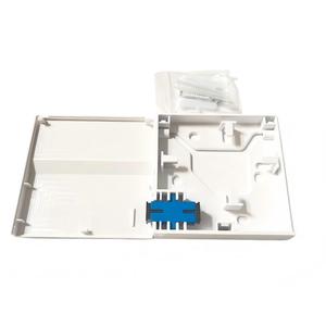 Boîtier de terminaison intérieur mini FTTH SC pour fibre optique, plaque frontale de haute qualité, 1 port, garantie 1 an, équipement - Product Image 2