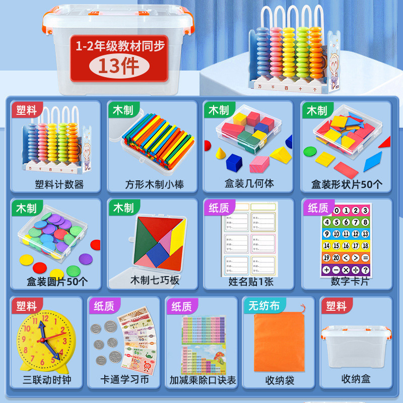 [อัปเกรดกล่อง] พร้อมกล่องเก็บของ [ชุด13ชิ้น]