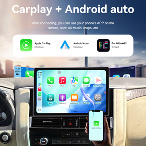 หน้าจอสัมผัสขนาด 13.1 นิ้ว สำหรับ Nissan Patrol ปี 2012-2020 รองรับ CarPlay ระบบ <span class=keywords><strong>Android</strong></span> 15 เครื่องเล่นวิทยุในรถยนต์ มัลติมีเดีย สเตอริโออัตโนมัติ พร้อม DSP - Product Image 3
