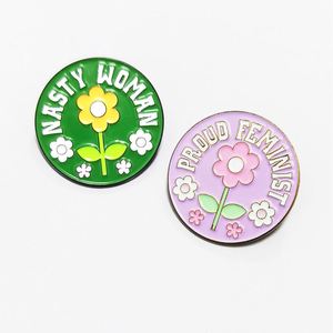 Promotional Customized Metal Badge Logos Custom Soft Enamel Lapels 3M Adhesive Metal Badge <b>Sticker</b> Handmade Metal Crafts - Product Image 1