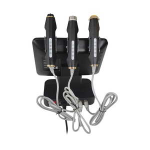 Portable Home Beauty Salon Hydra Oxygen Facial <b>Machine</b> 3 Handles High Frequency Hydro Oxygenation Pods for Hydrating Facial Neck - Product Image 5