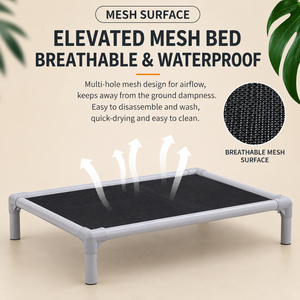 Lit de chenil professionnel en PVC imperméable pour chiens, équipement d'enclos pour animaux, mobilier de garderie, fournitures pour l'hébergement canin - Product Image 4
