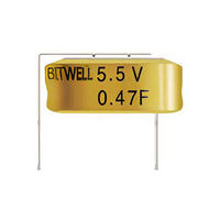 BITWELL haute qualité BWS série 5.5V 0.47F EDLC Supercondensateur de type pièce pour enregistreur de conduite