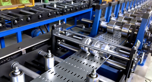 Heißer Verkauf in einer vor verzinkten Kabel rinne Rolling Forming <span class=keywords><strong>Cable</strong></span> <span class=keywords><strong>Tray</strong></span> Making <span class=keywords><strong>Machine</strong></span> - Product Image 3