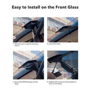 Wolfbox OEM <b>Bracket</b> for G840S/G840H/G850/G900pro USB C Mirror Dash Cam - Product Image 2