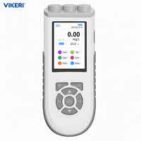 Medidor de Conductividad Portátil VIKERI EC10, Probador de Salinidad EC TDS para Análisis de Agua Potable, Tratamiento de Aguas Residuales y Calderas