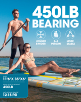 Planche de sauvetage gonflable sur mesure à prix d'usine, planche de paddle gonflable professionnelle SUP, planche de surf