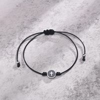 Nouvelle tendance de bijoux pour hommes, bijoux minimalistes en acier, bracelets croisés en forme de perles pour hommes, cadeaux, vente en gros