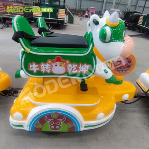 เครื่องเล่นรถไฟวัวสมัยใหม่ในสวนสนุกสำหรับเด็ก - Product Image 6