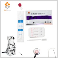 Prueba de Alta Sensibilidad y Especificidad para Leucemia Felina FeLV, FIV, FPV, FCOV, FHV, FCV, FIP, TOXO, Giardia, Kits de Prueba Rápida para Enfermedades de Mascotas