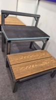 Kit d'escalier préfabriqué modulaire en acier à assembler sans soudure, galvanisé à chaud, résistant au feu et à l'eau
