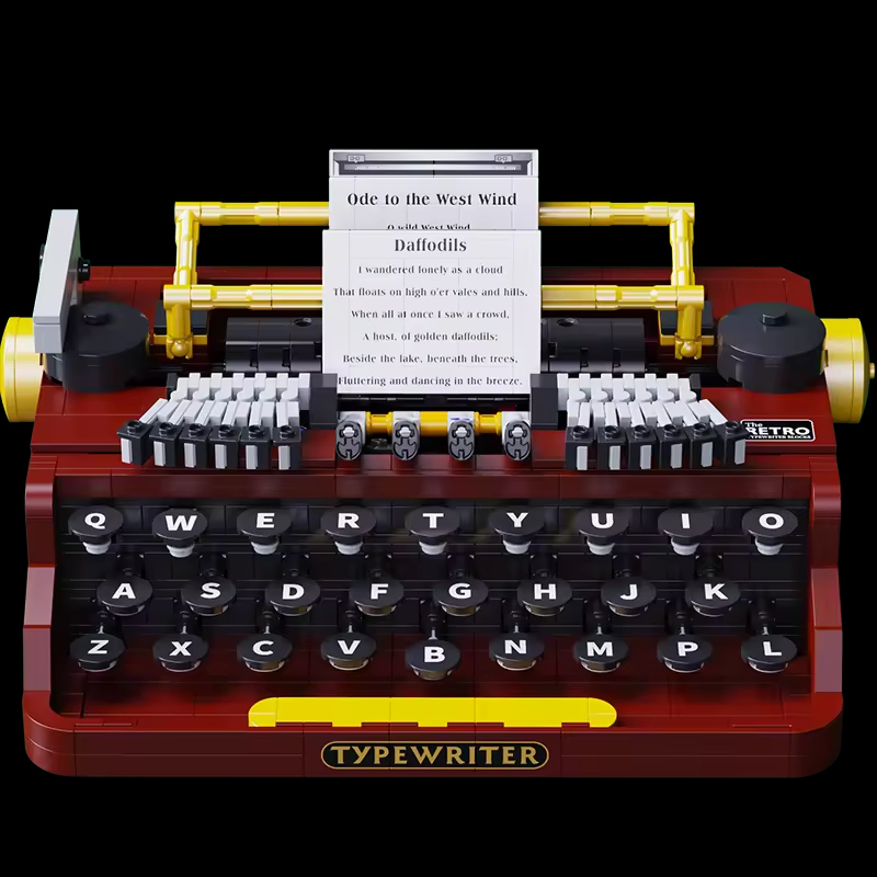 Hot Selling Retro Typewriter Shape Creative Home Office Ornaments Custom Wholesale Wedding Gifts Holiday Souvenirs