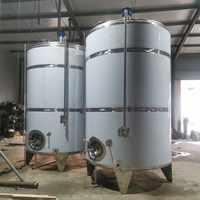 Réservoir de mélange émulsifiant avec chauffage 200l 500l 1000l 2000l Réservoir de mélange industriel cosmétique de savon liquide chimique à haut cisaillement