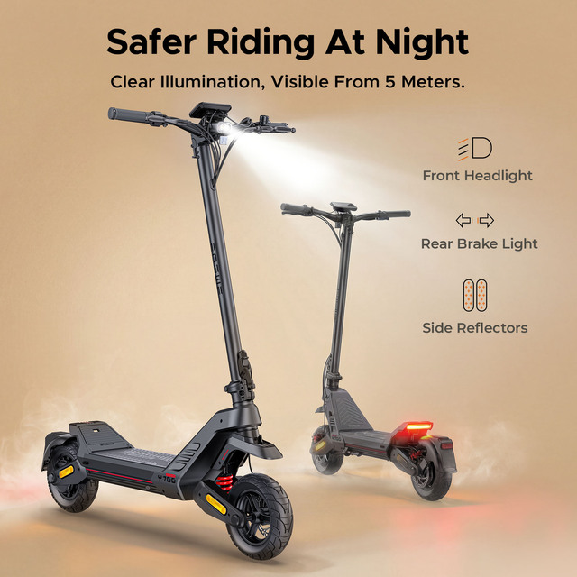 Engwe Y700 Electric Scooter for Urban Off-Road Riding 3 Adjustable 28nm Drive 18ah Battery 25kmh IPX5 Waterproof Foldable