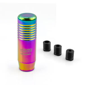 Jdm 8.5cm एल्यूमीनियम रेसिंग खेल मज़दूर लीवर Mugen लोगो कार गियर शिफ़्ट Knobs के साथ छड़ी - Product Image 2