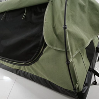 Tente de camping en toile Ripstop imperméable 400GSM sur mesure OEM, style australien, avec sol en PVC pour les aventures en plein air
