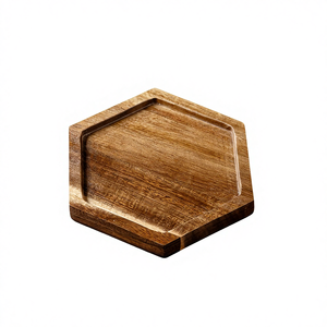Sous-verres en bois hexagonaux au design moderne, personnalisables, à prix avantageux, nouveauté disponible au prix le plus bas - Product Image 4