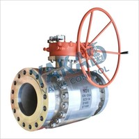 Vanne à boisseau sphérique en acier inoxydable à entrée supérieure pour vapeur ISO 9001 Graphite Pneumatique 304 + Chromé