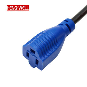 Para UL Listed USA <span class=keywords><strong>16</strong></span> <span class=keywords><strong>AWG</strong></span> NEMA 5-15R <span class=keywords><strong>Cable</strong></span> de fuente de alimentación 13 Amps <span class=keywords><strong>Cable</strong></span> de extensión de extremo abierto para oficina/hogar para uso en computadora - Product Image 4