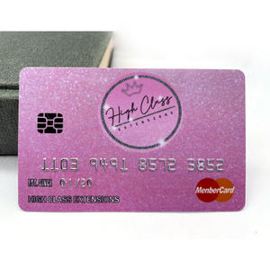 Nhựa PVC liên hệ với IC chip thành viên thẻ trung thành với dải từ - Product Image 4