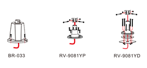 Antena de TV Omnidireccional ANTOP <span class=keywords><strong>AM</strong></span>/FM/VHF/UHF para Exteriores, para Autocaravanas, con Ganancia de 34dBi y 12V CC - Product Image 5