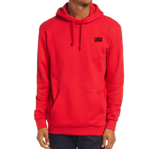 Sweat-shirts et sweats à capuche pour hommes en coton 100% de haute qualité, couleur unie, logo personnalisé, poche avant, molleton, manches régulières, à capuche - Product Image 4