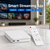 H96 Max H313 Android 14 TV Box 4K Ultra HD 1000M LAN BT5 Smart Set Top Box para Cine en Casa Venta al por Mayor