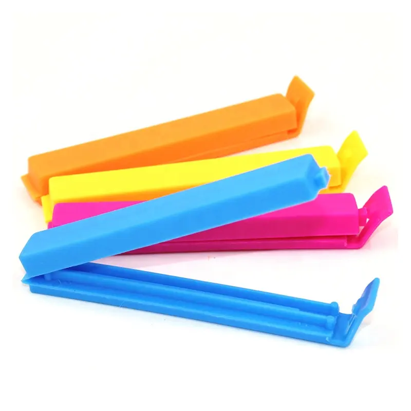 Portable Household Food Snack Bag Storage Sealing Clips Cheap Promotional Plastic Sealer Clamp