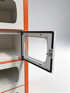 Casier intelligent personnalisé et pratique pour la livraison de repas à emporter – Armoire de réception intelligente sans contact avec chauffage et réfrigération des aliments - Product Image 2