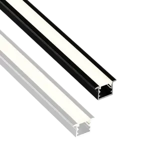 2023热卖1m 2m 3m铝型材发光二极管灯条型材超薄7毫米嵌入式铝灯发光二极管专业