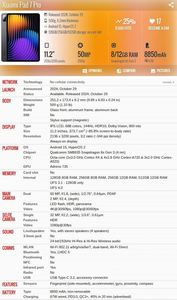 2025 Mới Xiao Mi Pad 7 Pro Máy Tính Bảng 11.2Inch 2.8K Màn Hình 144Hz <span class=keywords><strong>Android</strong></span> 15 8850MAh Pin 67W Nhanh Chóng Sạc Wifi Máy Tính Bảng - Product Image 5