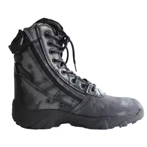 <span class=keywords><strong>Botas</strong></span> negras de camuflaje con estampado de pitón de alta calidad, <span class=keywords><strong>botas</strong></span> altas de senderismo para hombre, <span class=keywords><strong>botas</strong></span> de jungla, zapatos de caza - Product Image 4