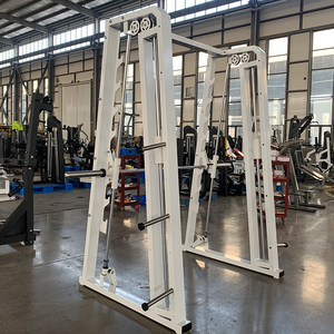 Máquina Smith Profesional con Guía Lineal, Equipo Estable para Levantamiento <span class=keywords><strong>de</strong></span> Pesas, Máquina <span class=keywords><strong>de</strong></span> Entrenamiento <span class=keywords><strong>de</strong></span> Cuerpo Completo para Fisicoculturismo - Product Image 4