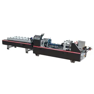 small pasting packaging boxes machine rigid box magnet pasting machine